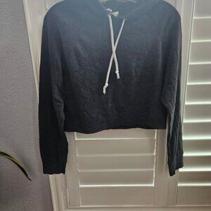 Divided grey cropped hoodie size small